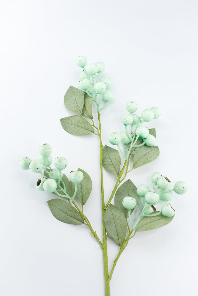 Mint Green Berry Spray - 30" - Greenery Market65444-BL