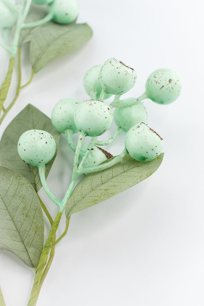 Mint Green Berry Spray - 30" - Greenery Market65444-BL