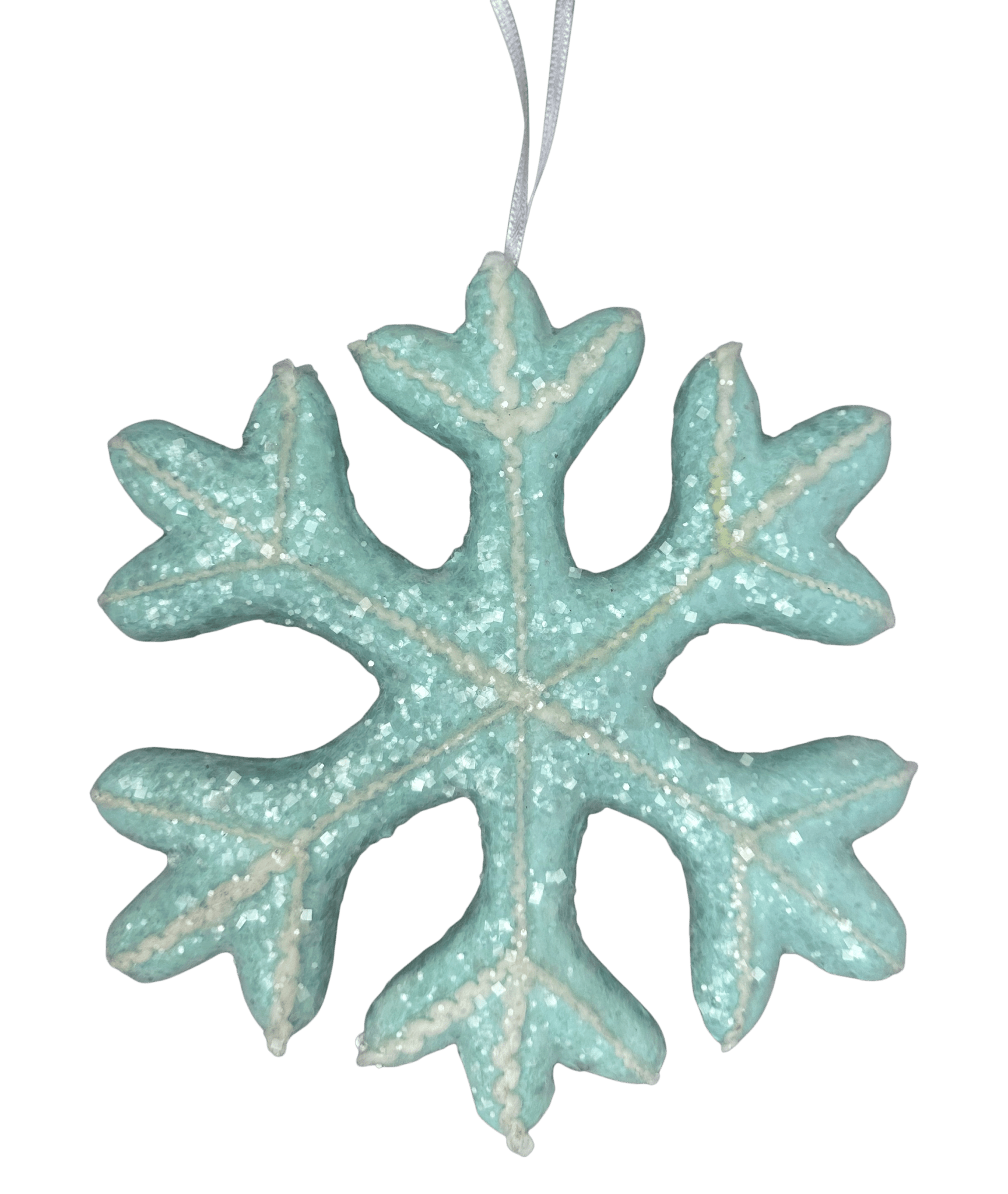Mint Ornament Snowflake - Greenery Market