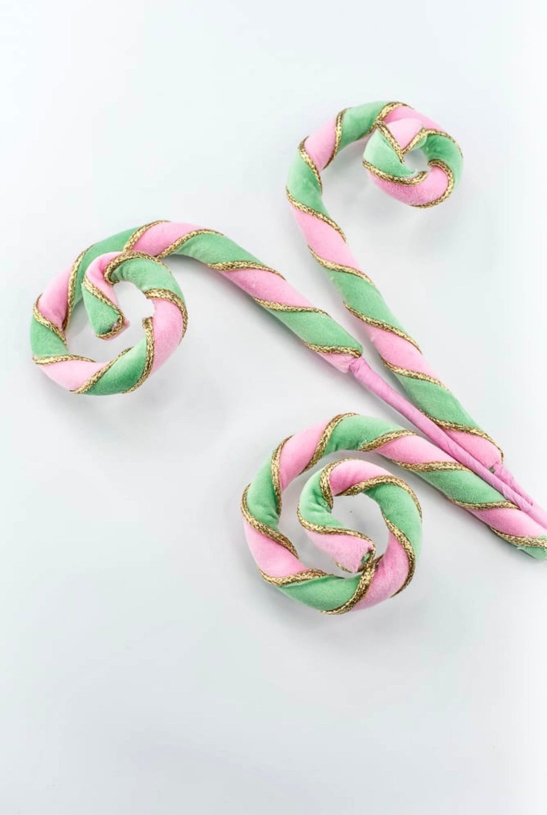 Mint & Pink Velvet Spiral Curly Spray - 28" - Greenery MarketSeasonal & Holiday Decorations86745MIPK