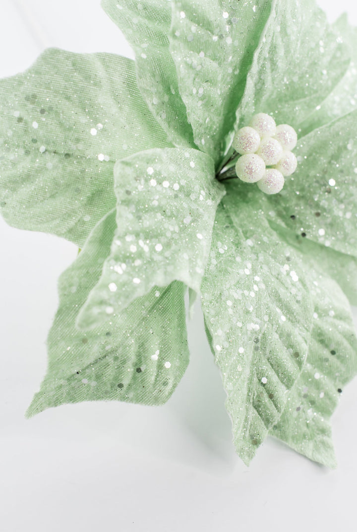 Mint Poinsettia Stem - Greenery Market86319MINT