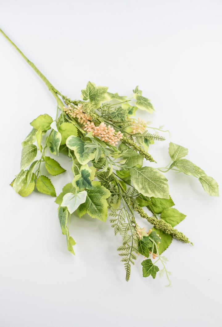 Mixed berries and greenery leaves spray - Greenery MarketArtificial Flora62803