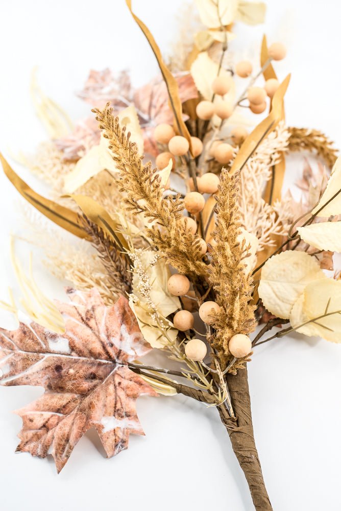 Mixed berry and greenery spray - cream - Greenery Market65198