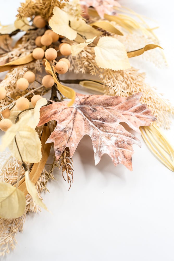 Mixed berry and greenery spray - cream - Greenery Market65198