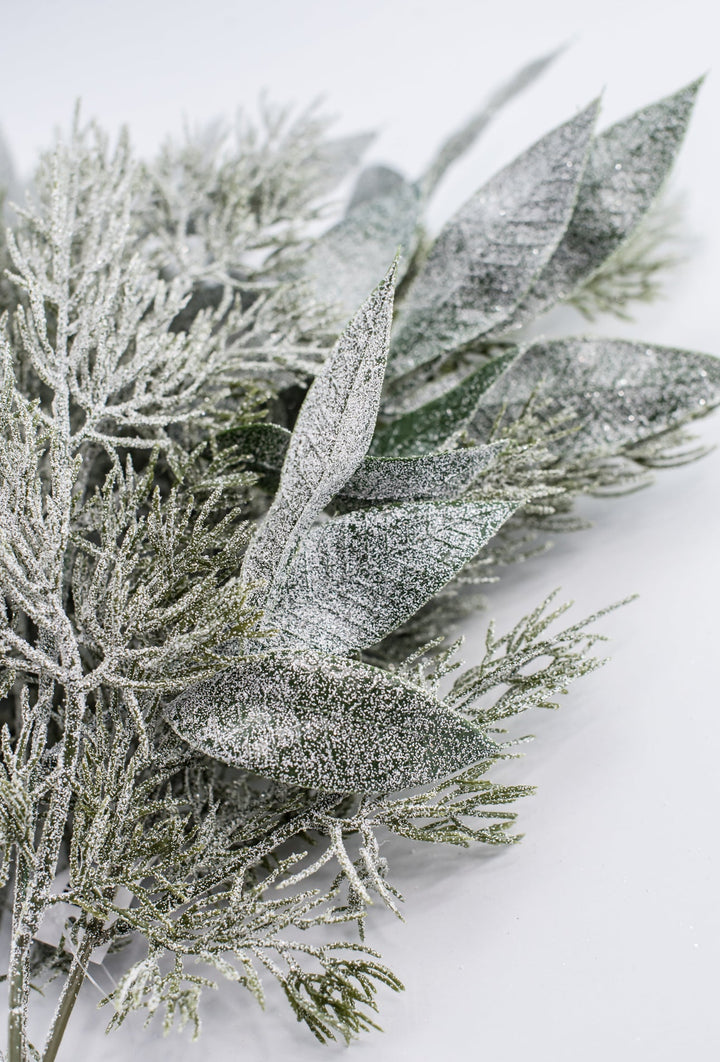 Mixed cypress and eucalyptus - iced - Greenery Market83655