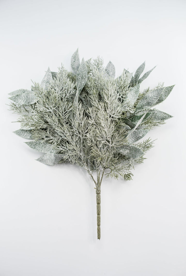 Mixed cypress and eucalyptus - iced - Greenery Market83655