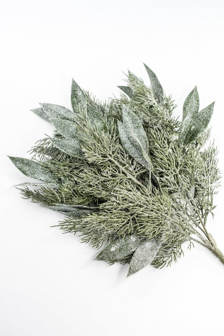 Mixed cypress and eucalyptus - iced - Greenery Market83655