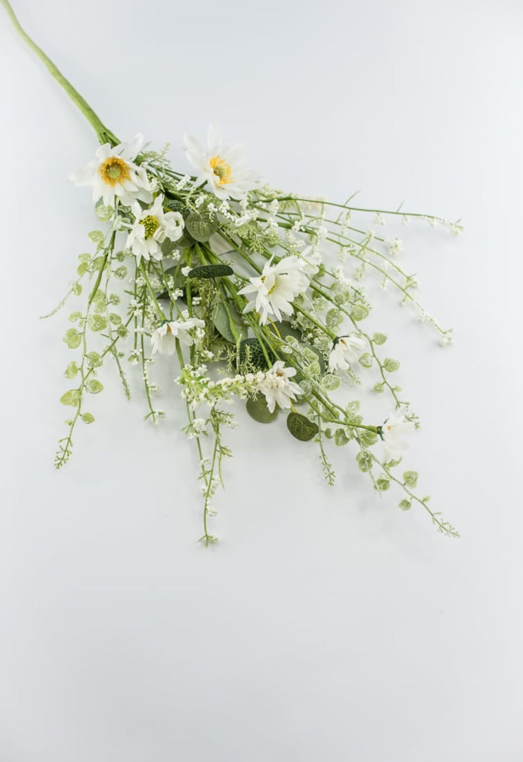 Mixed daisy flower spray - off white - Greenery MarketArtificial Flora40017-CR