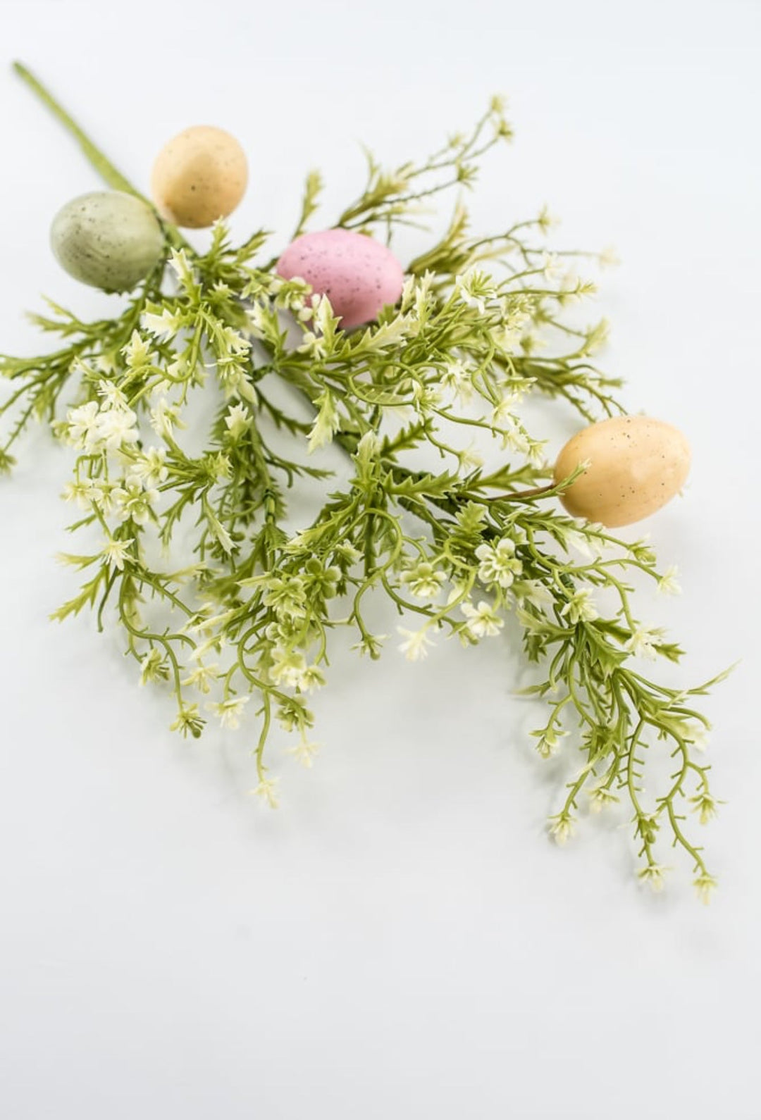 Mixed Egg And Greenery Spray - Greenery MarketPicks65046