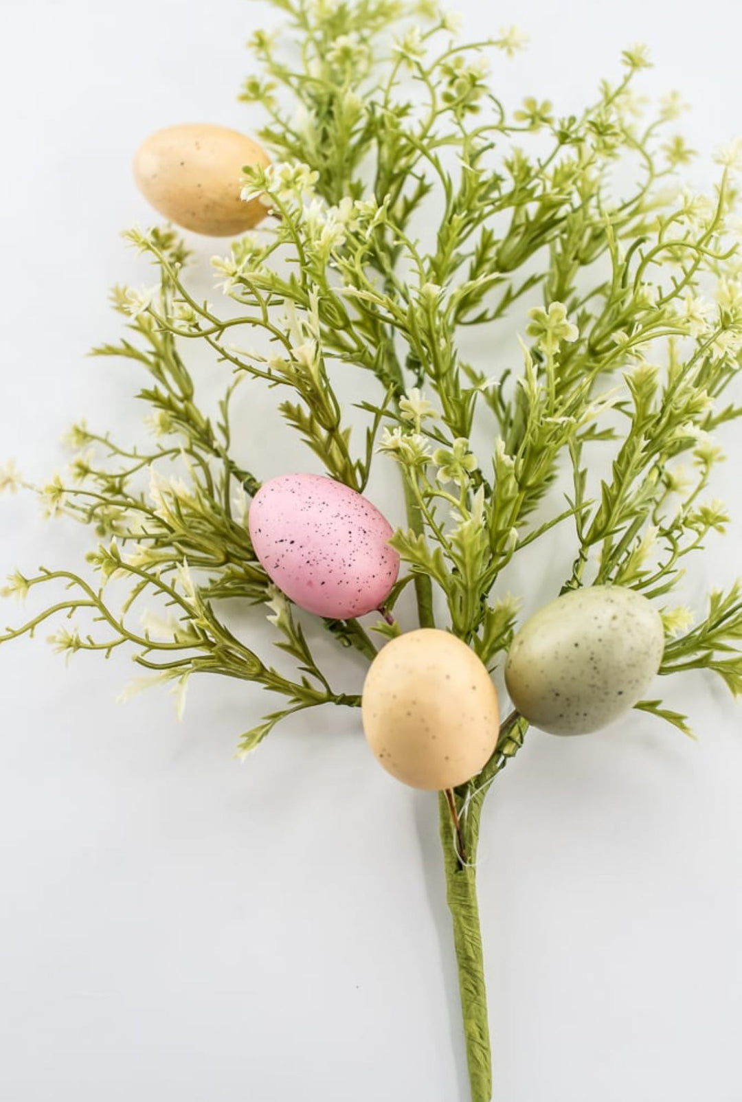 Mixed Egg And Greenery Spray - Greenery MarketPicks65046