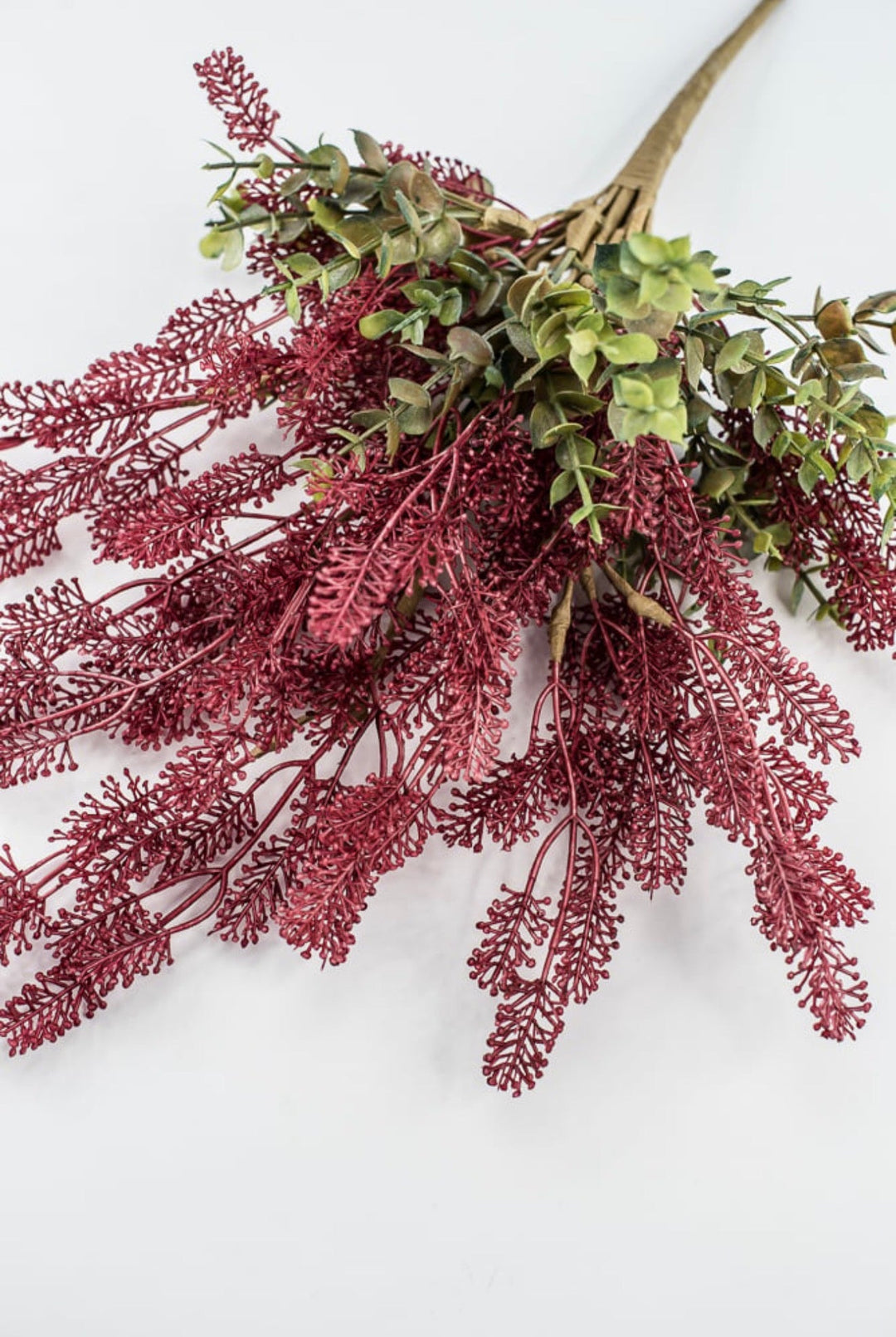 Mixed Filler And Broom Corn Bush - burgundy - Greenery MarketArtificial Flora65171-BG