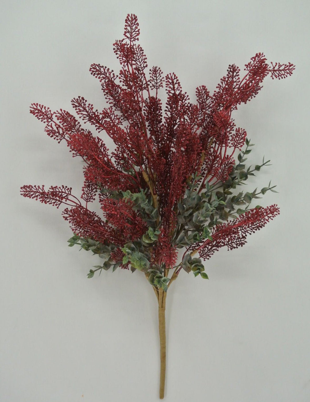 Mixed Filler And Broom Corn Bush - burgundy - Greenery MarketArtificial Flora65171 - BG