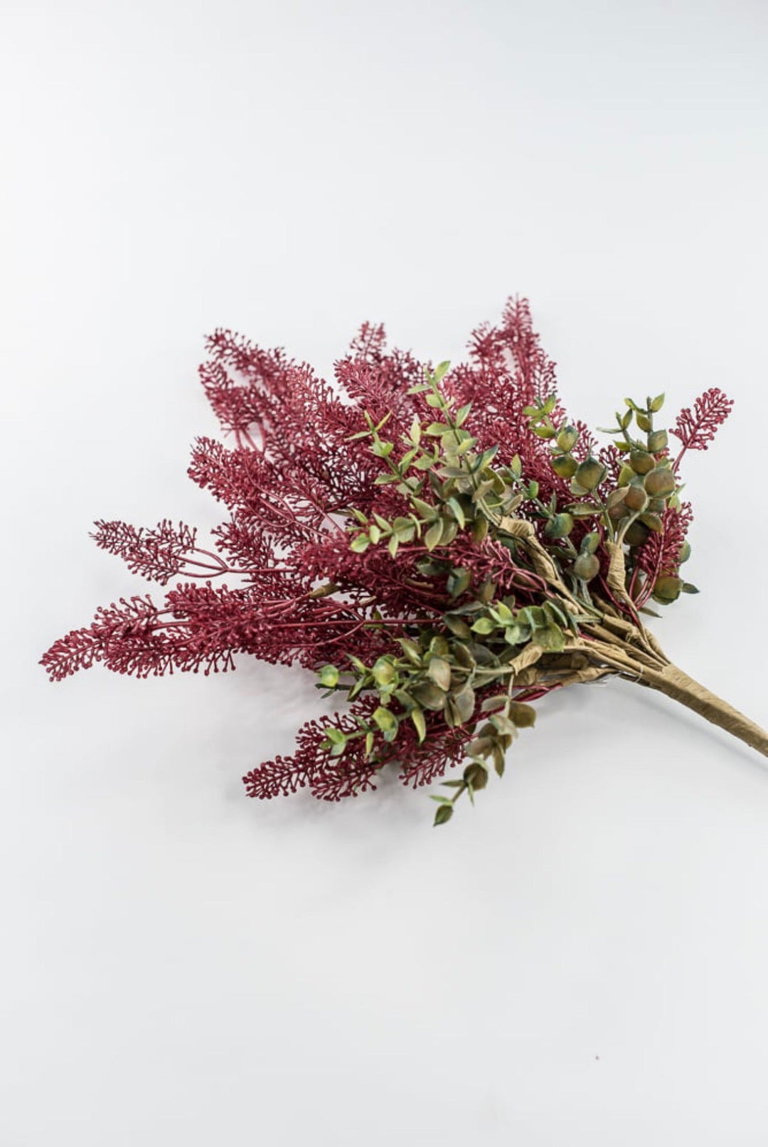 Mixed Filler And Broom Corn Bush - burgundy - Greenery MarketArtificial Flora65171-BG