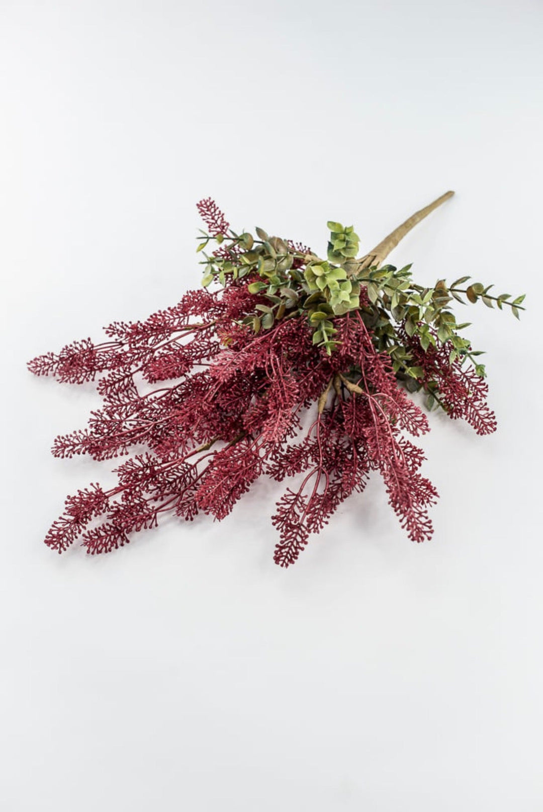 Mixed Filler And Broom Corn Bush - burgundy - Greenery MarketArtificial Flora65171-BG