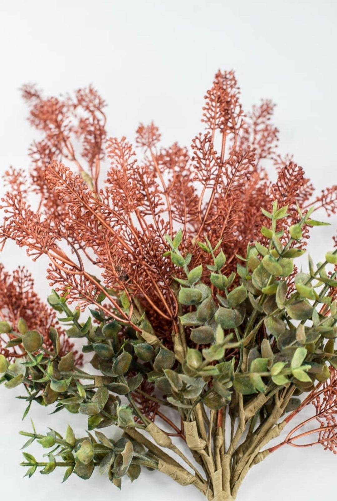 Mixed Filler And Broom Corn Bush - Rust - Greenery MarketArtificial Flora65171-RUST