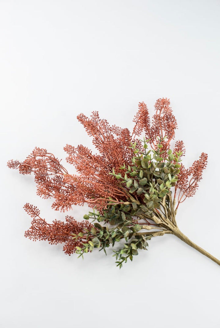 Mixed Filler And Broom Corn Bush - Rust - Greenery MarketArtificial Flora65171-RUST