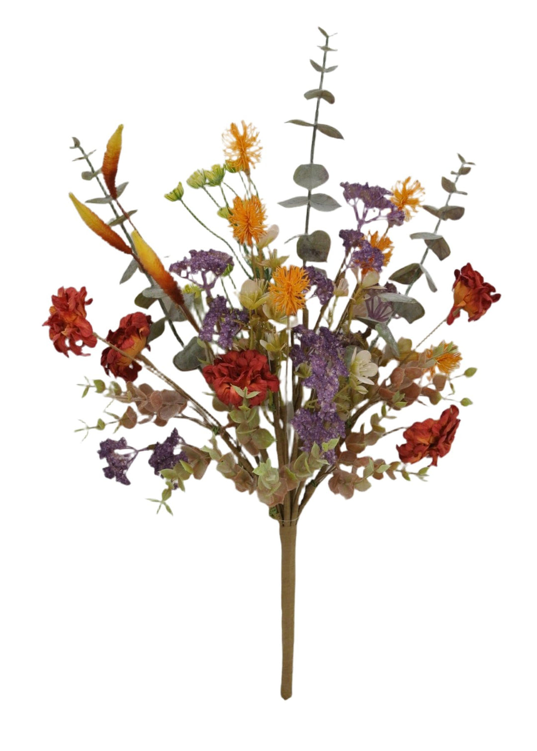 Mixed filler bush bush - purple, mustard, and paprika - Greenery Marketartificial flowers64302 - OR