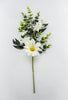 Mixed greenery and daisy flower pick - Greenery MarketArtificial Flora63539SP18