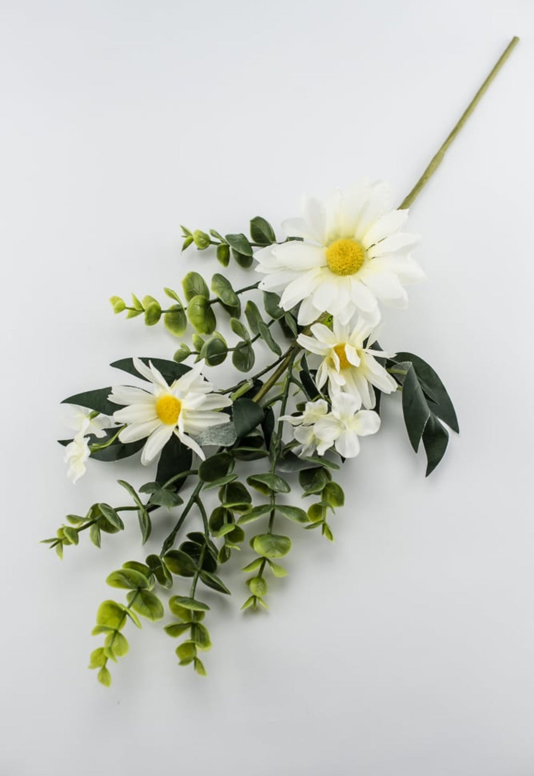 Mixed greenery and daisy flower pick - Greenery MarketArtificial Flora63539SP18