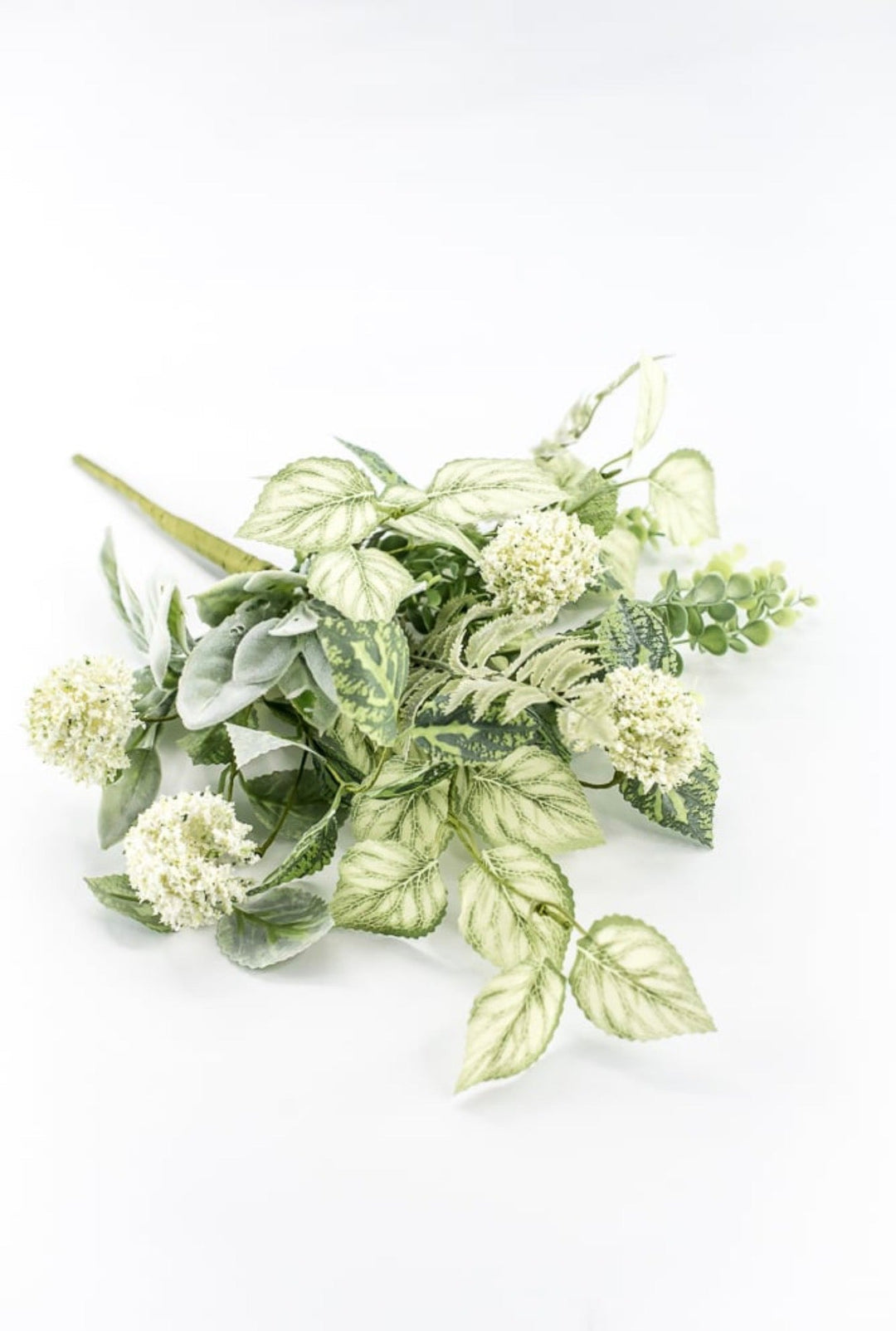 Mixed Greenery And Thistle Bush - 18" - Greenery Market65654