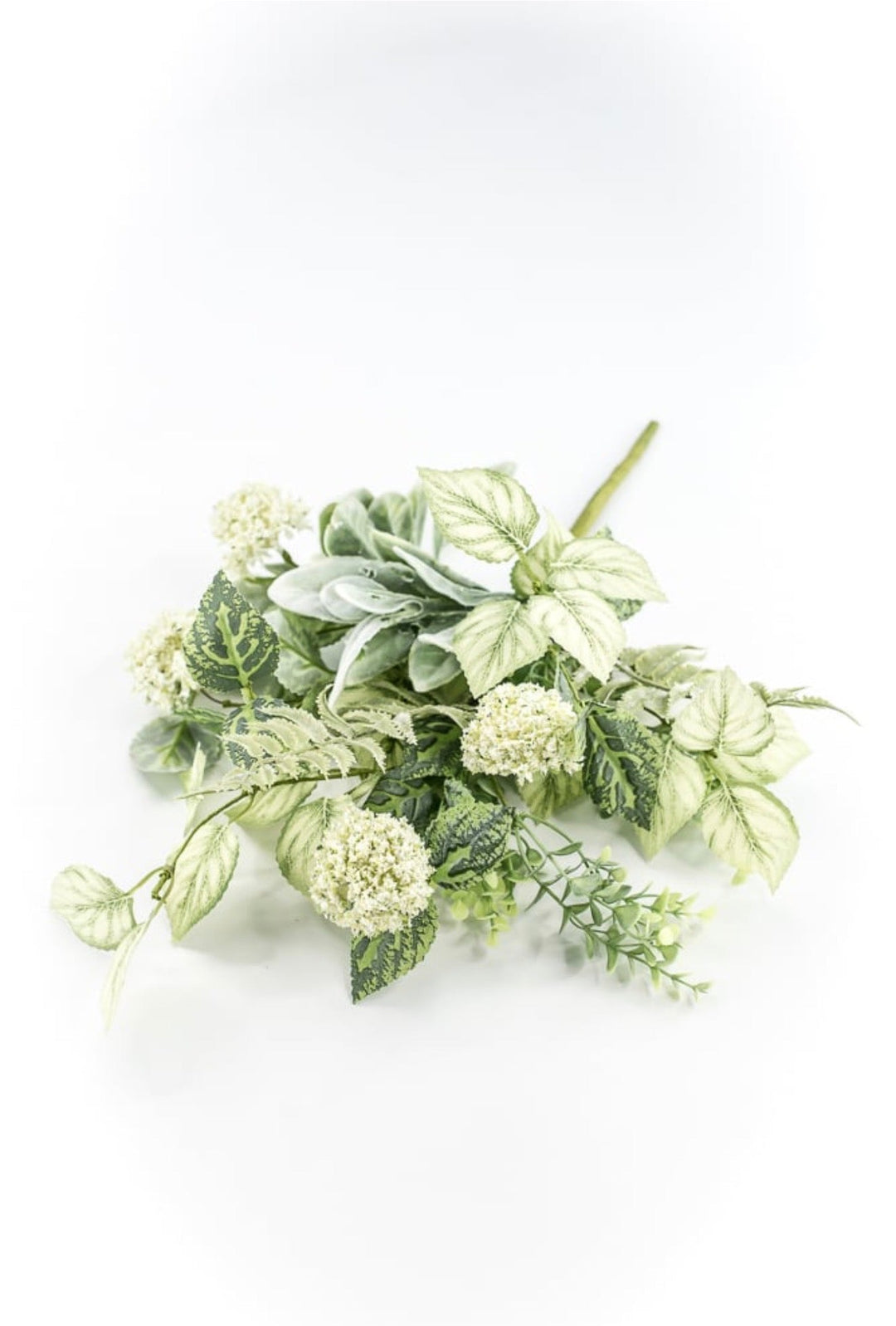 Mixed Greenery And Thistle Bush - 18" - Greenery Market65654