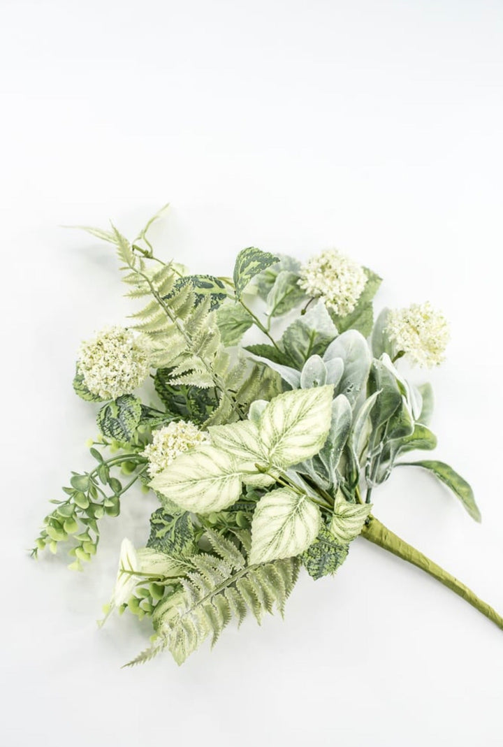 Mixed Greenery And Thistle Bush - 18" - Greenery Market65654