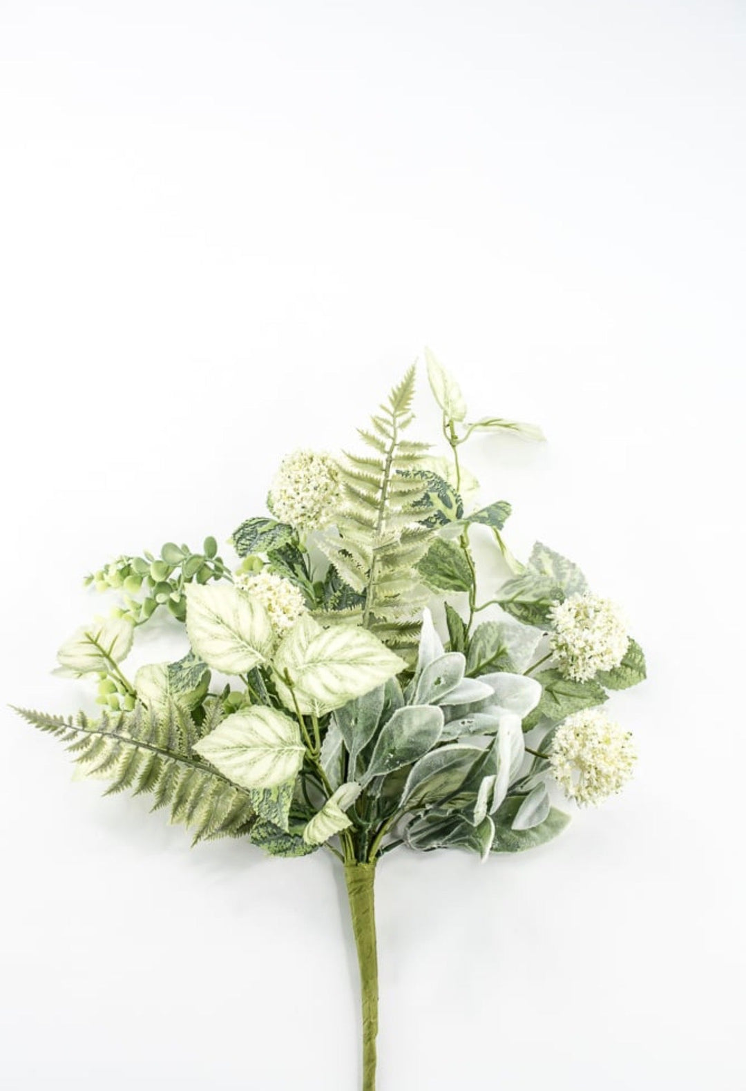 Mixed Greenery And Thistle Bush - 18" - Greenery Market65654