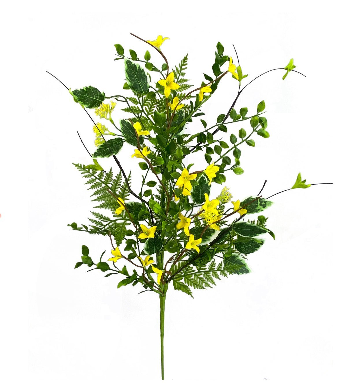 Mixed greenery, forsythia, and twig spray - yellow - Greenery Market63263sp28