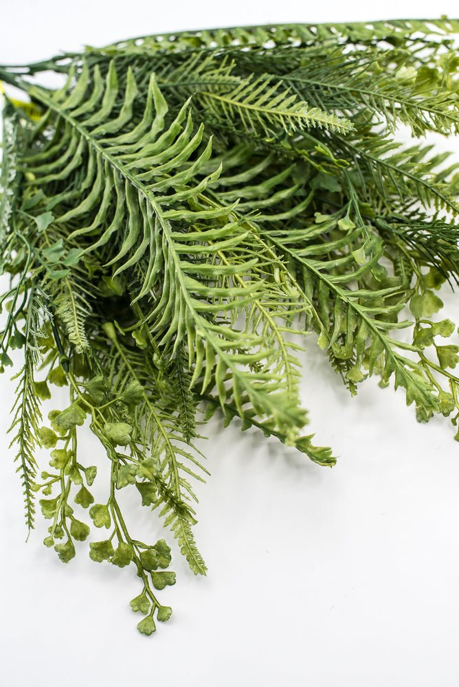 Mixed Greenery - Mixed Ferns Bush - Greenery Marketgreenery13485gn