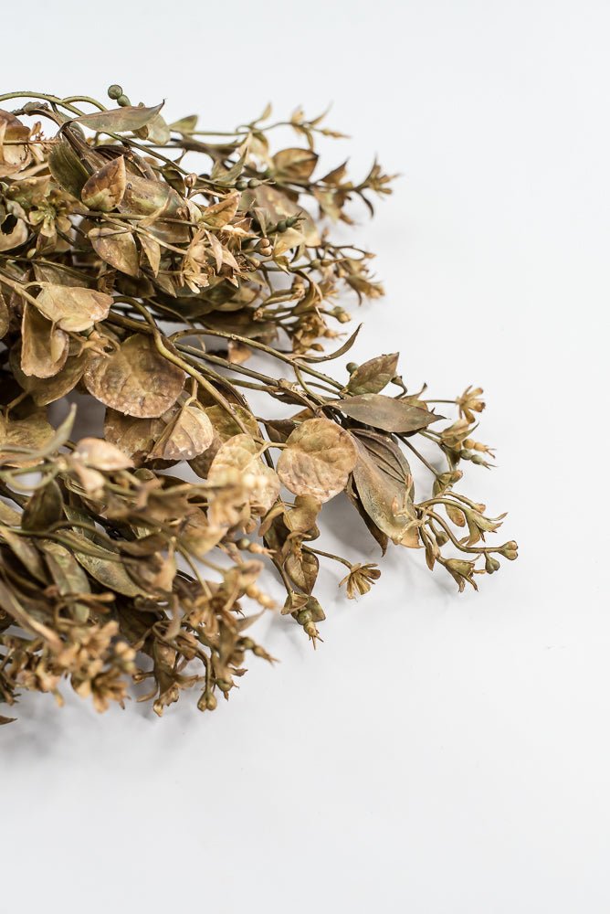 Mixed Leaves Bush - gold beige - Greenery Marketgreenery57099BE