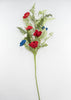 Mixed Patriotic Poppy with greenery spray 74204SP27 - Greenery Marketartificial flowers74204SP27