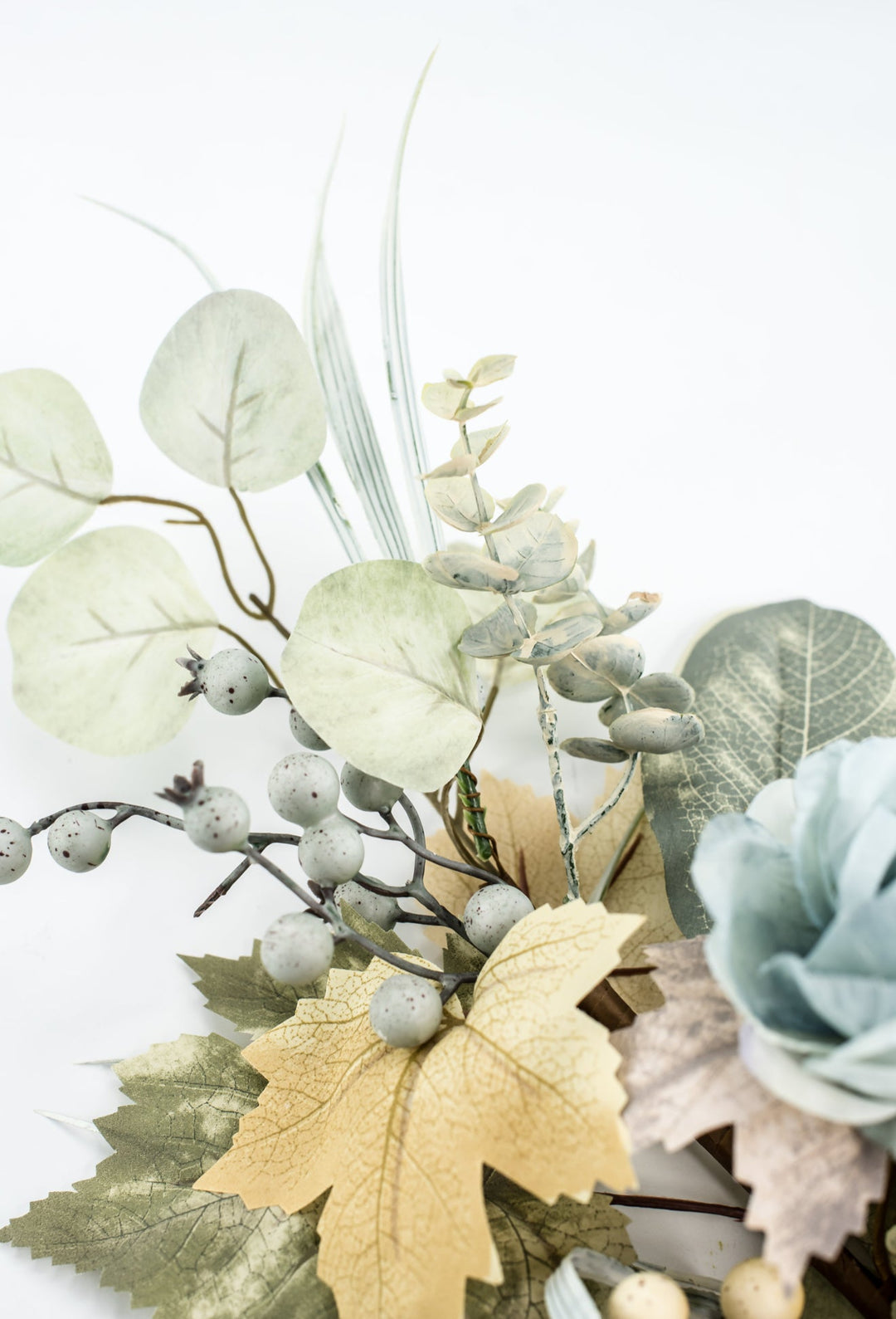 Mixed Peonies and Pumpkin Spray - Greenery Market23071