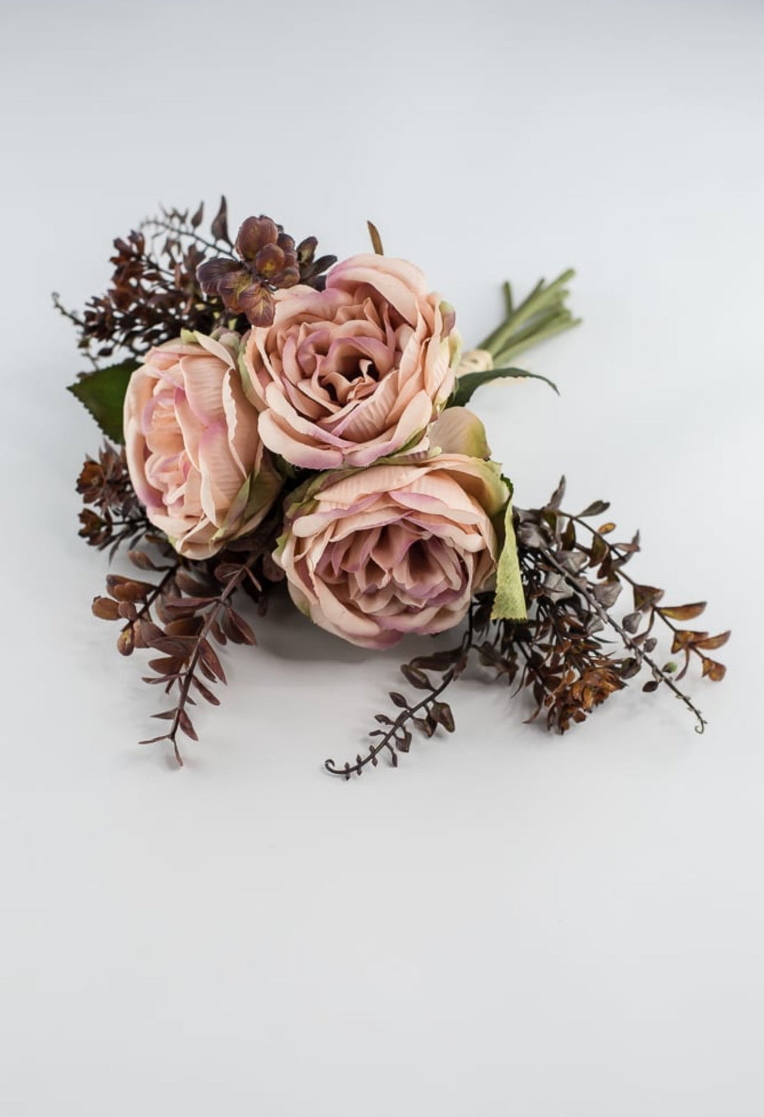 Mixed Peony and eucalyptus bundle - soft pink - Greenery MarketArtificial Flora26321