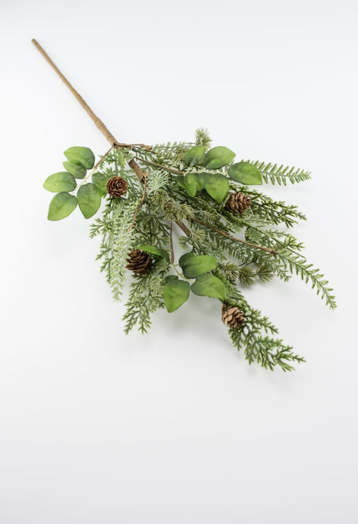 Mixed pine and cone spray - Greenery MarketWinter and ChristmasX1876 - MG