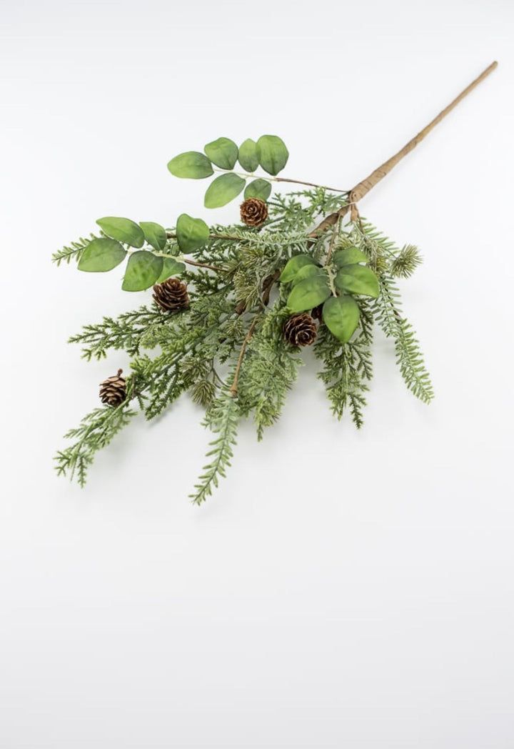 Mixed pine and cone spray - Greenery MarketWinter and ChristmasX1876 - MG