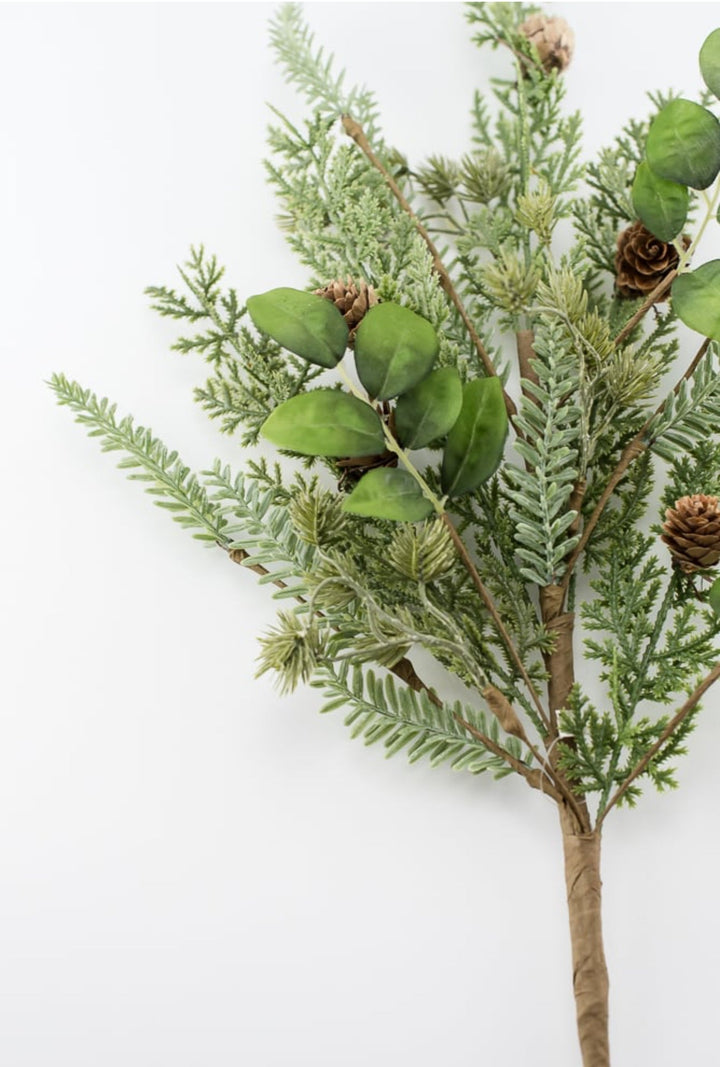 Mixed pine and cone spray - Greenery MarketWinter and ChristmasX1876 - MG