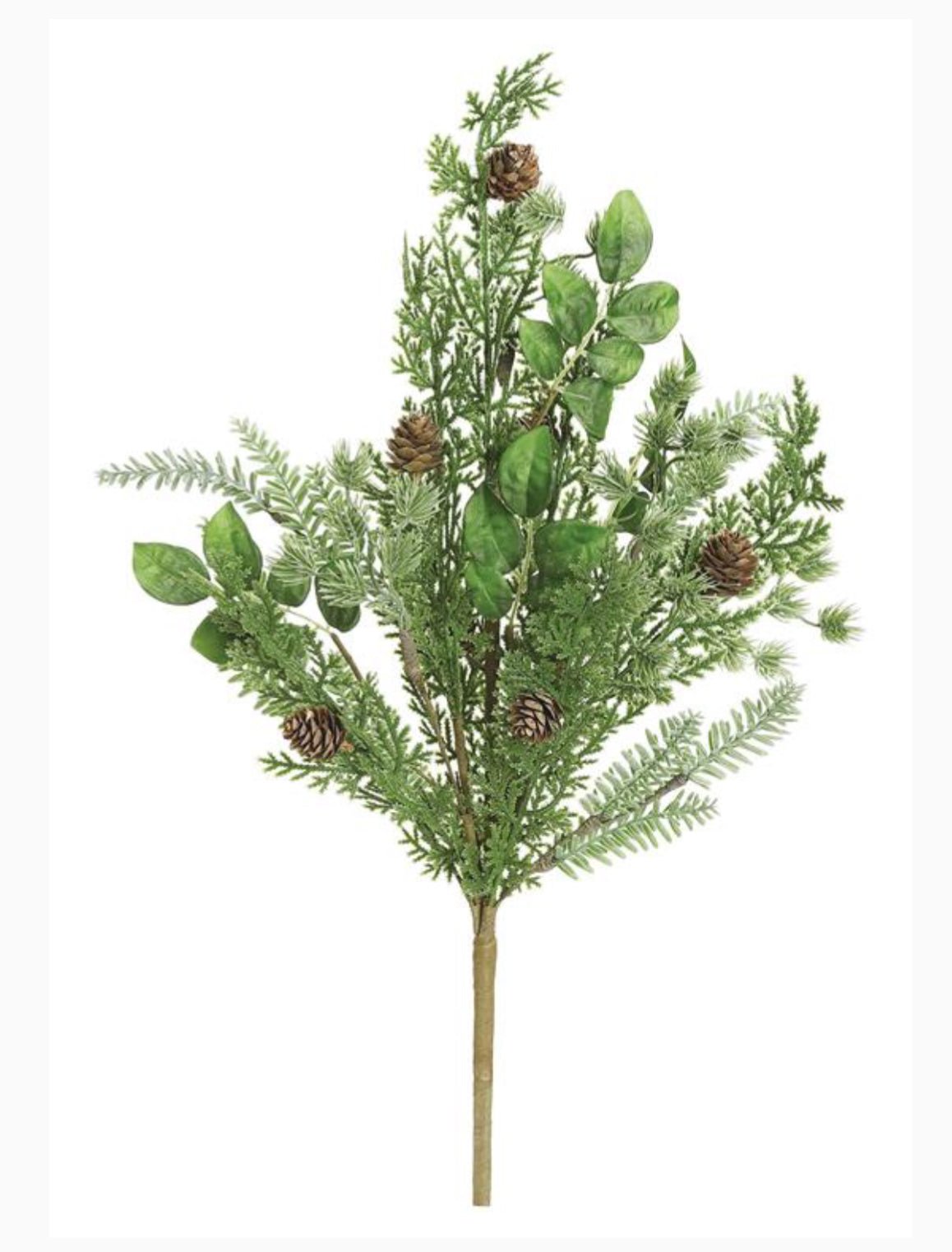 Mixed pine and mini cone bush - Greenery MarketWinter and ChristmasX1877-G
