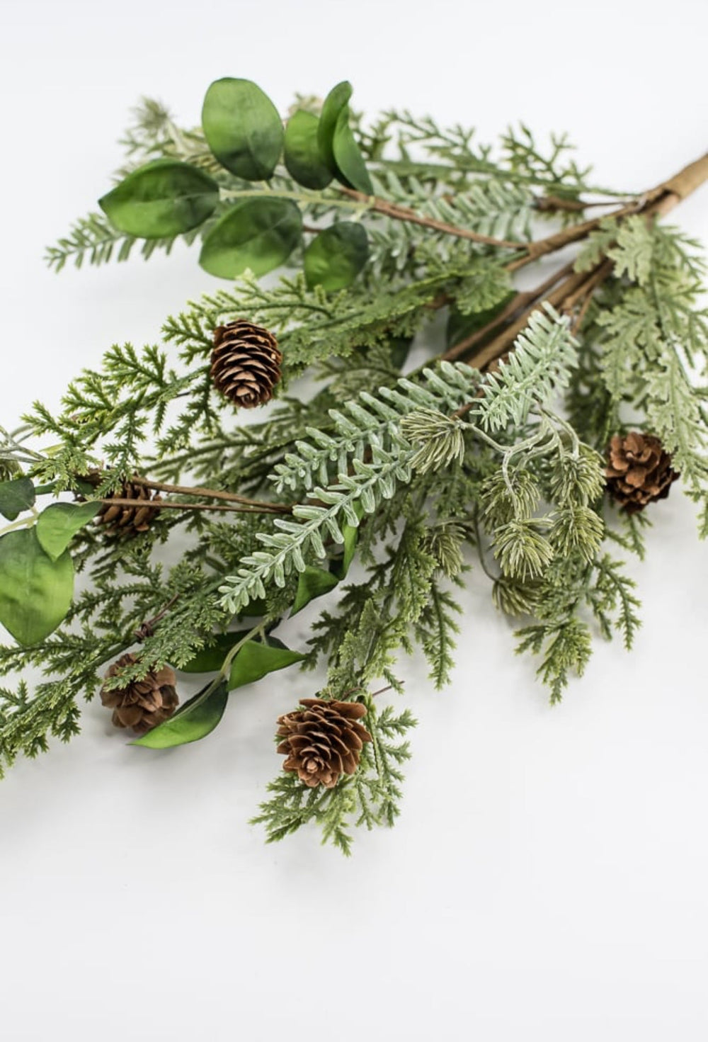 Mixed pine and mini cone bush - Greenery MarketWinter and ChristmasX1877 - G