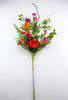 Mixed poppy flower spray - beauty pink, orange - Greenery MarketArtificial Flora63458SP28