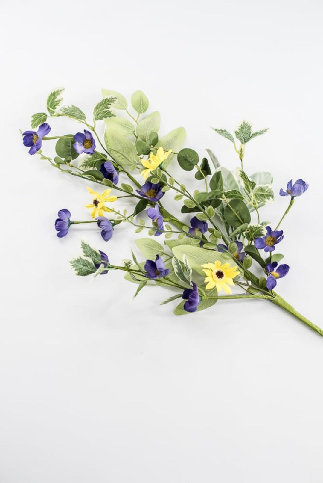Mixed Purple And Yellow Wildflower Spray - 28" - Greenery Market65646