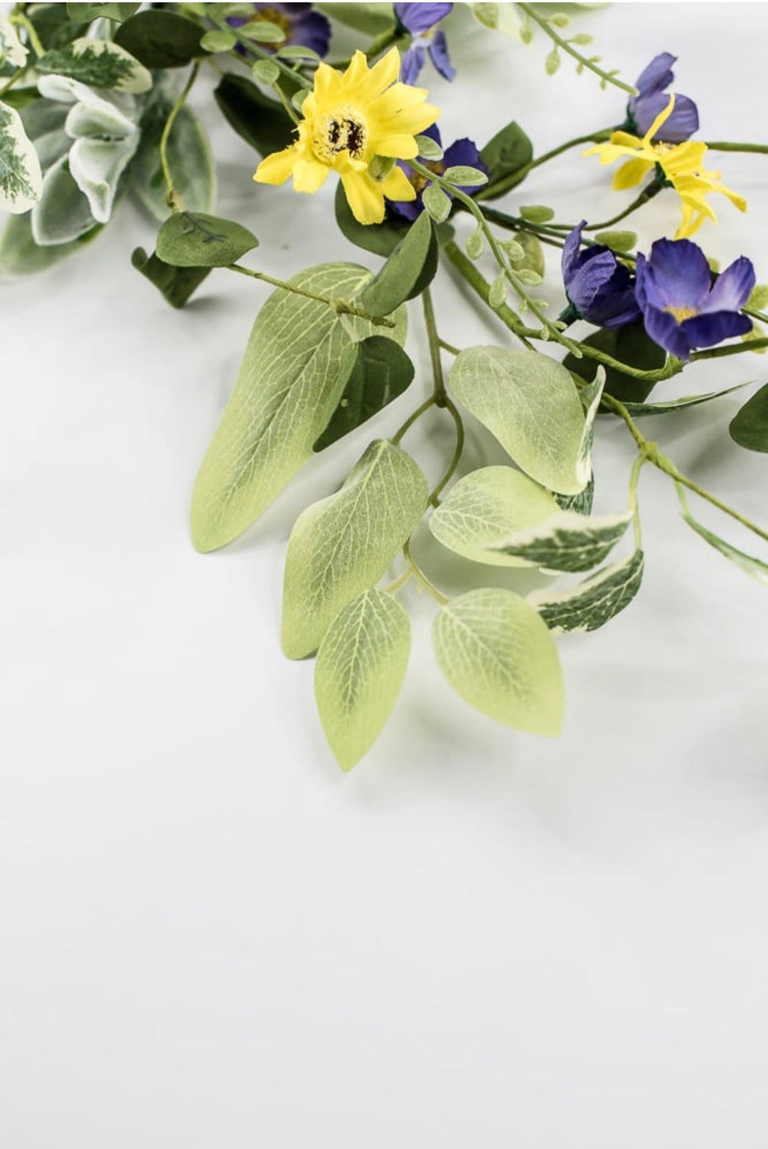 Mixed Purple And Yellow Wildflower Spray - 28" - Greenery Market65646
