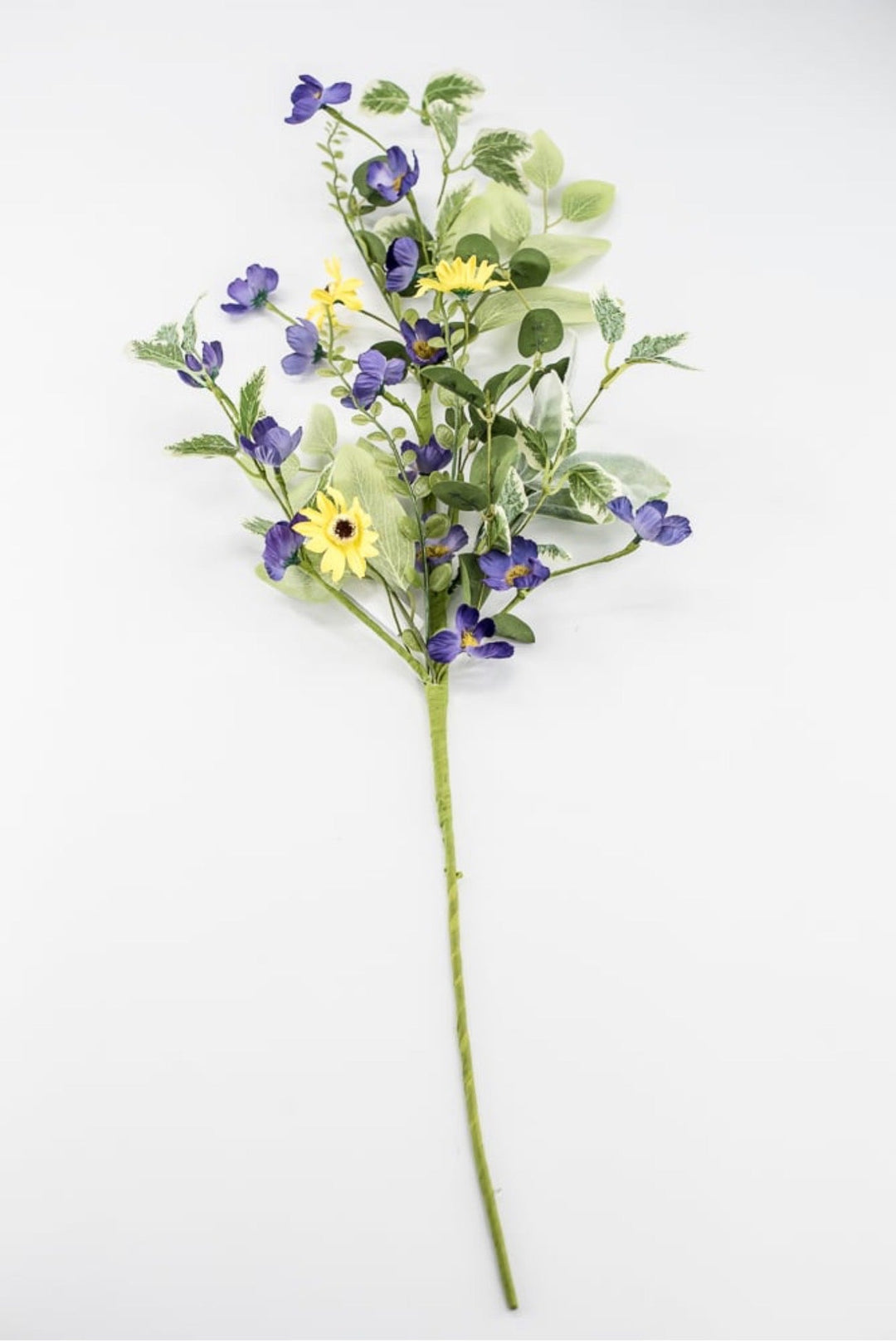 Mixed Purple And Yellow Wildflower Spray - 28" - Greenery Market65646
