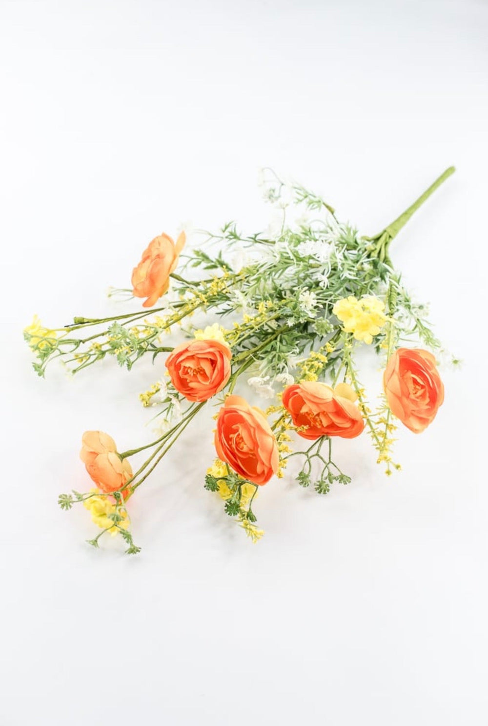Mixed Ranunculus bush - orange - Greenery Market40218-OR