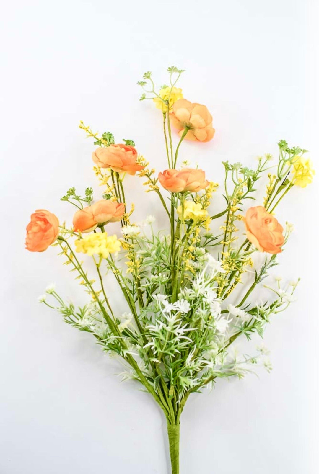 Mixed Ranunculus bush - orange - Greenery Market40218-OR
