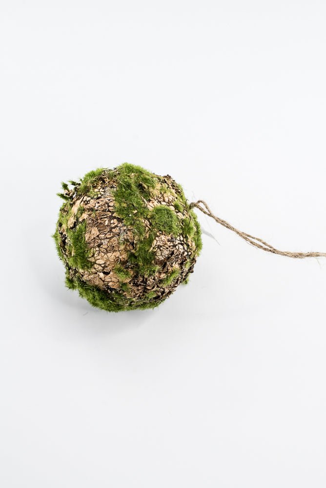 Moss and Lichen Orb Ball Ornament - Greenery MarketAC316/M