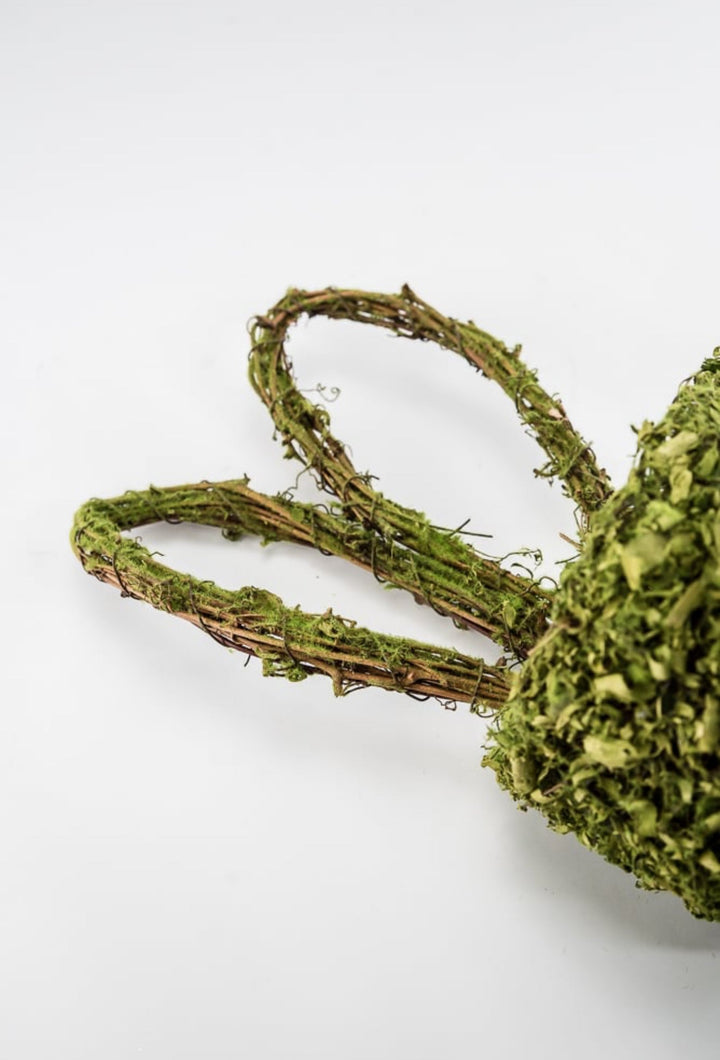 Moss Bunny Ears Basket - Greenery Market63656GN
