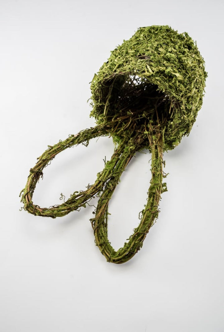 Moss Bunny Ears Basket - Greenery Market63656GN