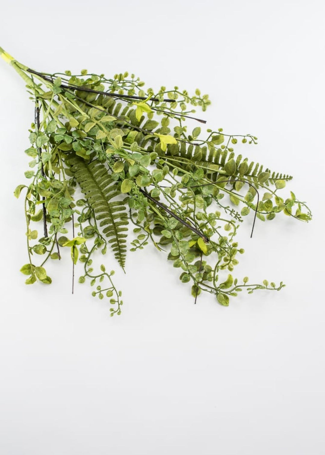 Moss leaves and Fern greenery spray - Greenery MarketArtificial Flora63039sp28