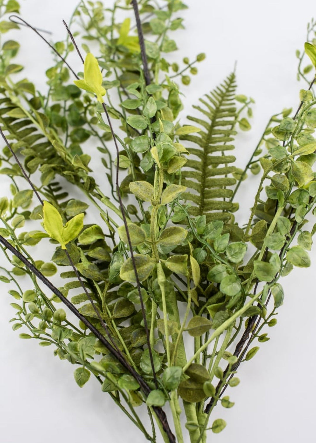 Moss leaves and Fern greenery spray - Greenery MarketArtificial Flora63039sp28