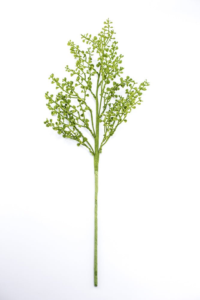 Mossy Button Grass Spray - Greenery Market13610GN